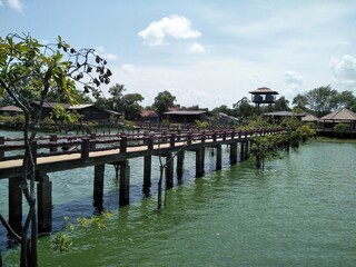 view of the lake
