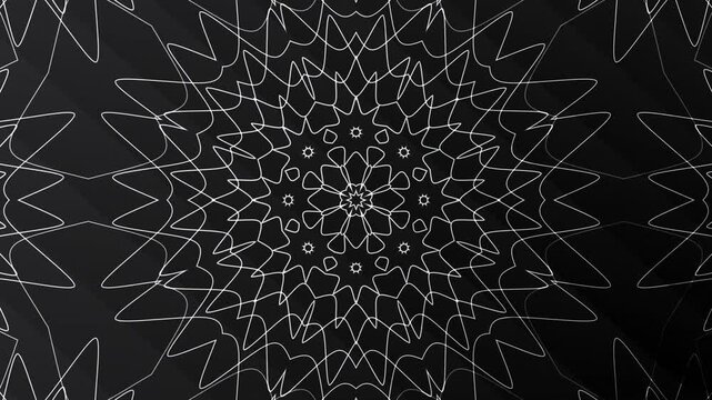 kaleidoscope black background wave fluid seamless loop animation, copy space HD loop motion graphics animation digital renderingcopy space HD  digital rendering for, website, live desktop 