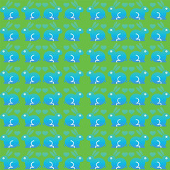 Explore a sleek vector tile pattern template in black, blue, and green colors. Perfect for design projects with no text or background. Fully customizable and ideal for seamless creative applications