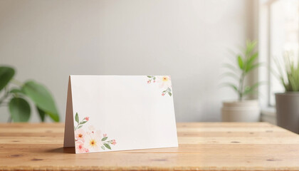 Elegant Greeting Card for Special Occasions with a Minimalist Design