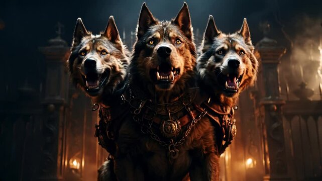 Cerberus Three Headed Dog