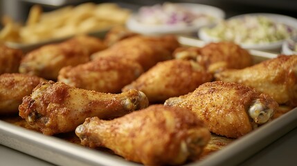 Roasted Chicken Drumsticks Ready To Serve