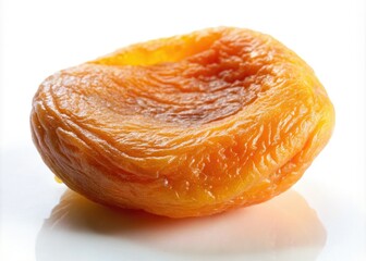 Dried Apricot Fashion Photography, White Background, Still Life