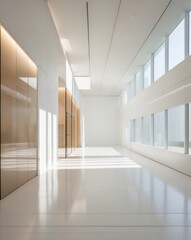 Obraz premium Clean and Bright Automated Interior Space