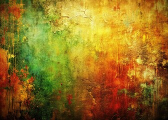 Fototapeta premium Earthly Grunge Background with Left Subject & Copy Space