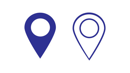 blue map pointer