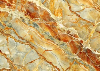 Fototapeta premium Elegant Breccia Marble Tile, Panoramic Texture, Ceramic Wall Floor