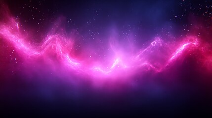 Abstract Pink Purple Nebula Cosmic Space Dust
