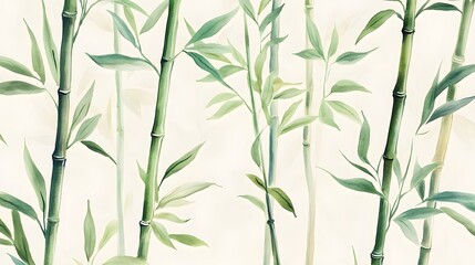 Serene Bamboo Forest Landscape