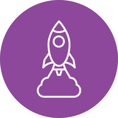 Startup Logo line circle icon