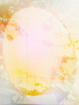 abstract background with flowers