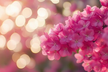 A close up of a pink flower with a blurry background