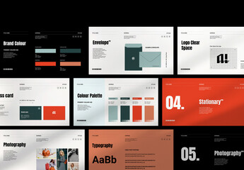 Brand Guideline Presentation Layout