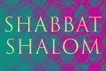 Fototapeta premium Shabbat Shalom