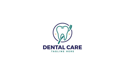 Creative Fresh Modern Minimalist Dental Care Logo Vector, Designs for Professional Appeal