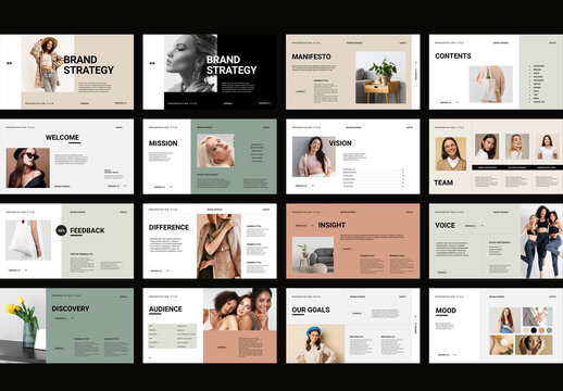 Minimal And Bold Presentation Layout