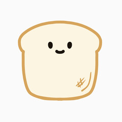 a bread element vector design