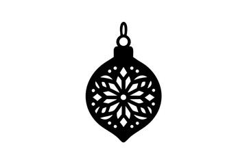 Fototapeta premium christmas decoration isolated on white