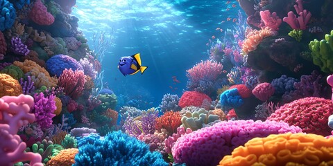 Obraz premium Eye-level perspective