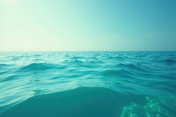 Obraz premium Subtle gradient of blues and greens creating a calming ocean-like effect , shade, wallpaper, illustration