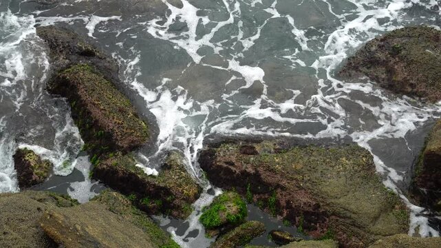 Ondas na praia
