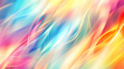 Vibrant abstract background with flowing pastel and warm colors, perfect for design projects needing a soft, dreamy aesthetic.