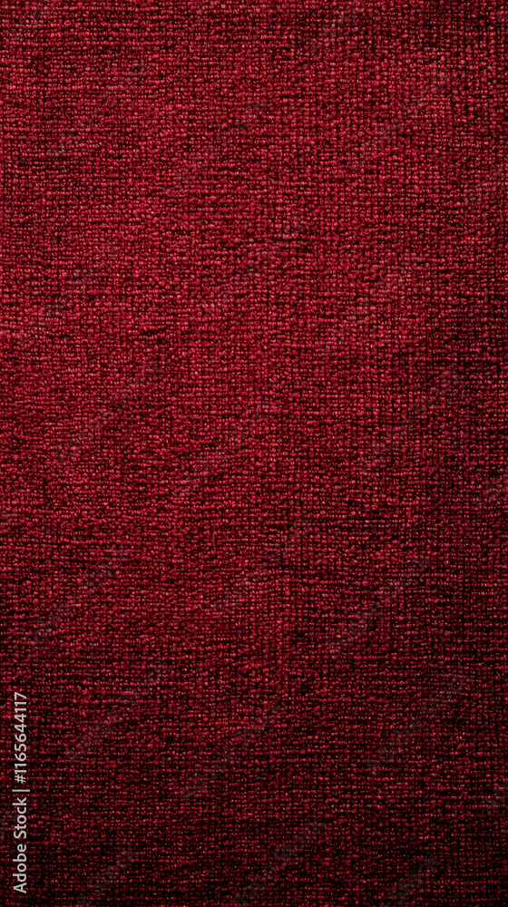 Aufkleber Dark red fabric texture creating a sophisticated and romantic backdrop, ideal for Valentine's Day projects
