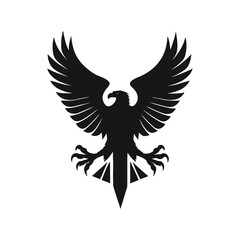 eagle silhouette vector
