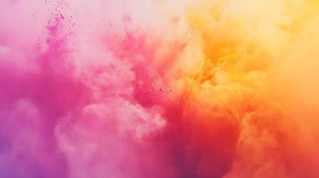 Happy Holi colorful background. Festival of colors, colorful rainbo