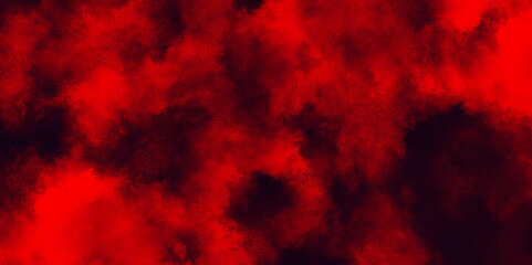 Black and red background with watercolor paint. Abstract background, abstract with copy space for design, bloody grunge Red powder explosion cloud on black background, grunge dark red marble.