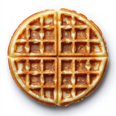 waffle, hd, isolated on white background.