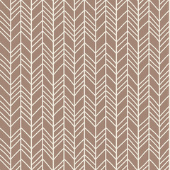 Tribal geometric ethnic mocha mousse seamless pattern design