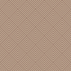 Tribal geometric ethnic mocha mousse seamless pattern design