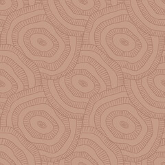 Organic abstract mocha mousse seamless pattern design