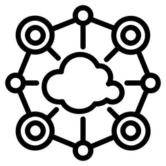 Edge computing icon