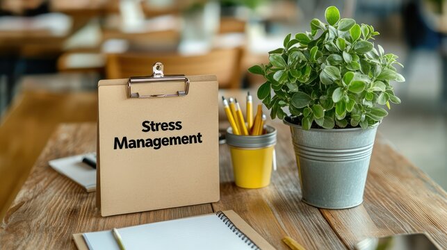 "Creating a Calm and Productive Workspace: Stress Management and Relaxation in the Office"