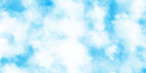 abstract blue watercolor grunge texture, classic hand painted Blue background, Beautiful grunge blue background with space and  design, marbled textured design on cloudy sky blue banner..