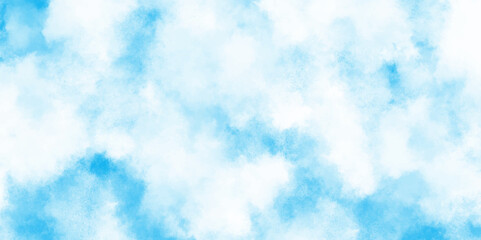 Abstract blue sky water color background,  watercolor landscape with Soft gradients and ethereal textures, Light sky blue watercolor background.