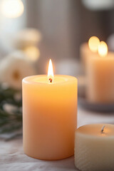 candles in the dark
