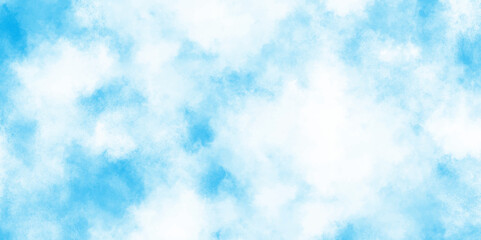 Abstract blue sky water color background,  watercolor landscape with Soft gradients and ethereal textures, Light sky blue watercolor background.