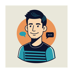 Speech Bubble collection. Different Speech bubbles for talk, dialogue, decoration. Vector illustration