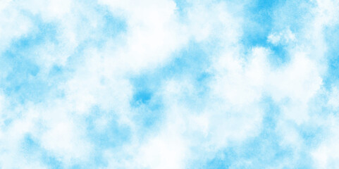 Abstract blue sky water color background,  watercolor landscape with Soft gradients and ethereal textures, Light sky blue watercolor background.
