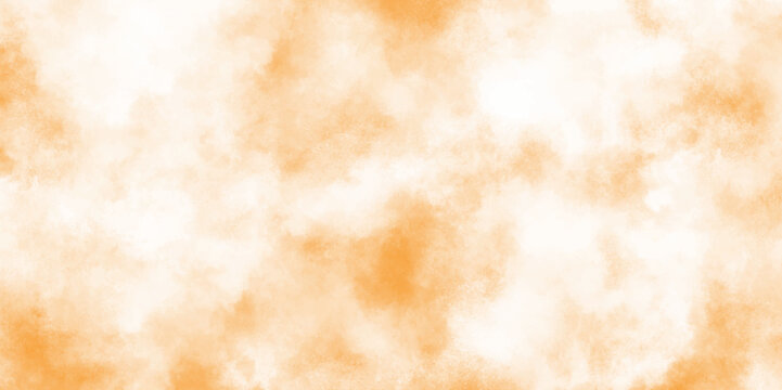 abstract orange  and white watercolor background, photo of colorful mulberry paper, gradient effect for a sophisticated, close up sand beach groud floor background.