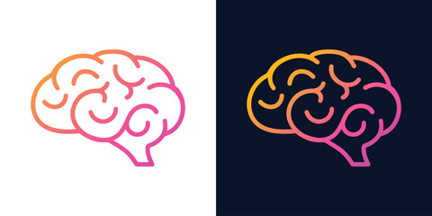 Artificial intelligence AI chipset on circuit board. Artificial intelligence and Machine learning technology concept. Vector Illustration