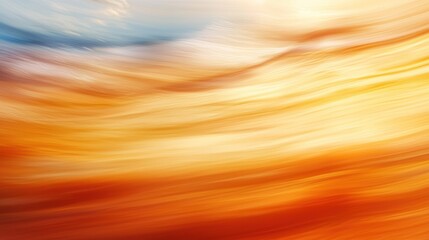 Abstract Sunset: A Symphony of Warm Hues