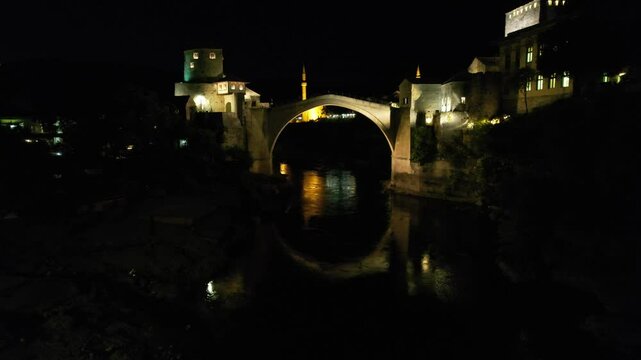 Mostar Bridge Night