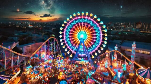 イルミネーション・遊園地