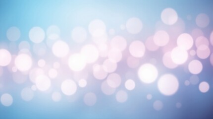 Fototapeta premium Soft pastel bokeh with dreamy glowing orbs in the background