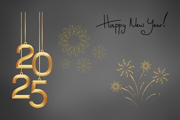 Happy New Year 2024 Celebration | Festive Fireworks and Cheerful Vibes