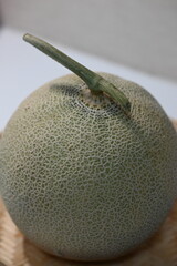 綺麗な網目模様のマスクメロン